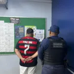 Guarda Municipal de Manaus detém homem com mandado de prisão