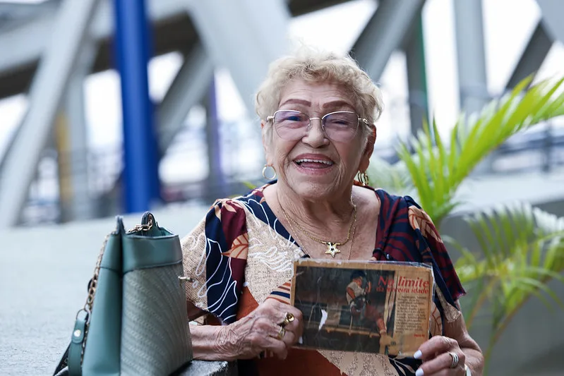 Servidora aposentada de 106 anos celebra os 357 anos de Manaus