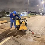 Viaduto Ayrton Senna recebe manutenção das juntas em Manaus