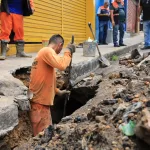 Prefeitura de Manaus recupera drenagem na rua São Pedro