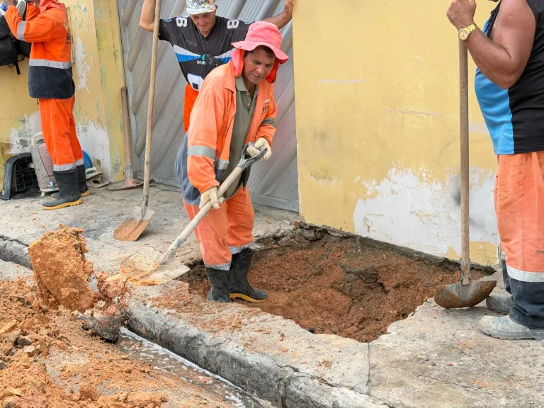 Drenagem profunda do Coroado é recuperada pela Seminf