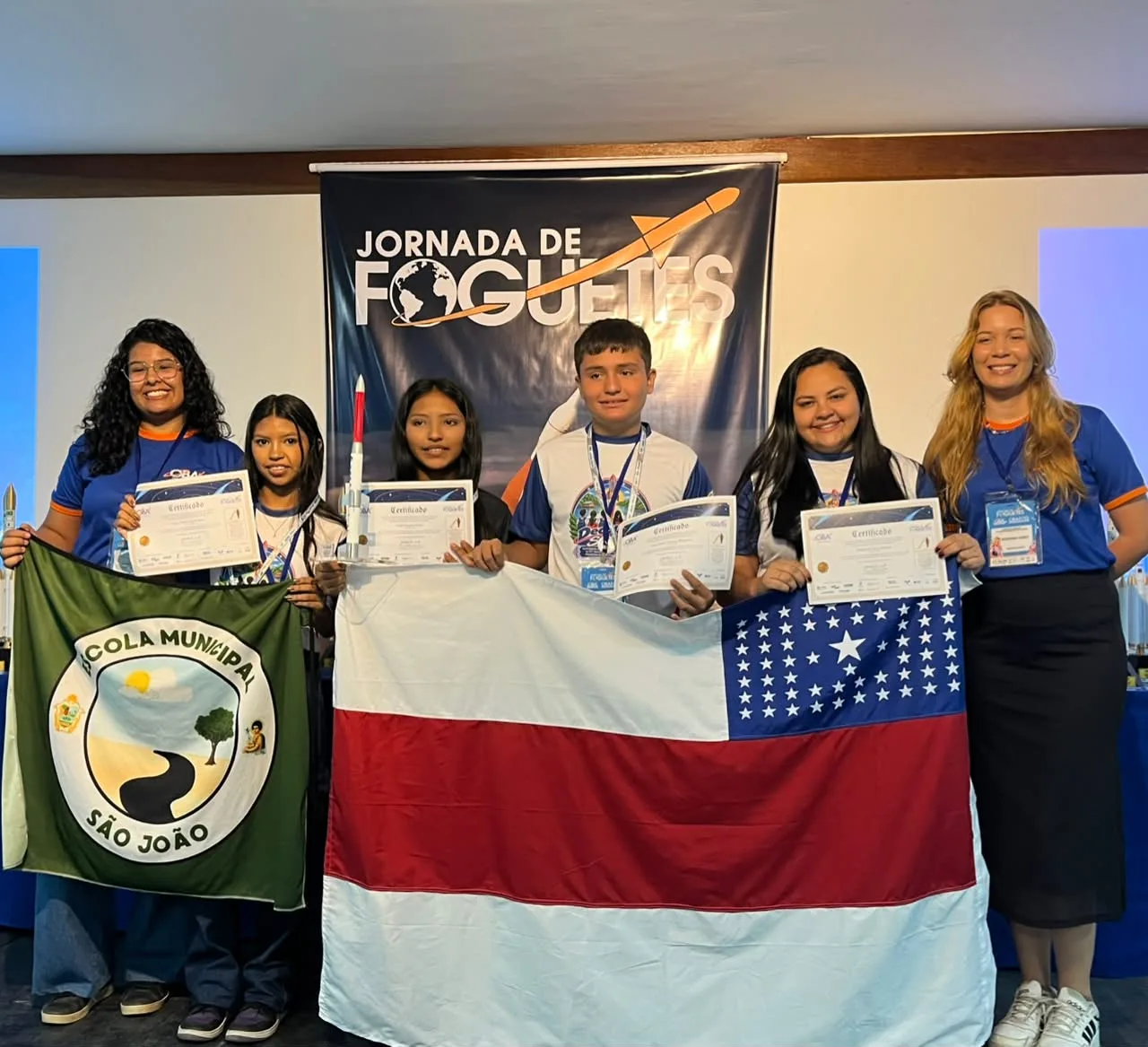 Olimpíada Brasileira de Foguetes: Manaus leva 2º e 3º lugar