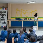 Projeto Arte e Cultura leva oficinas a escola na zona norte