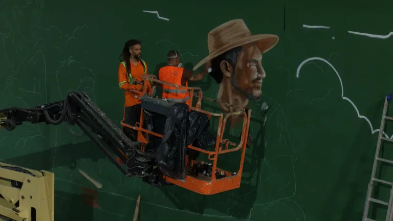 Viaduto Lilá Borges de Sá recebe grafite e melhorias em Manaus