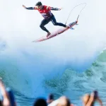 Gabriel Medina é vice em Peniche e sobe para 4º no ranking da WSL
